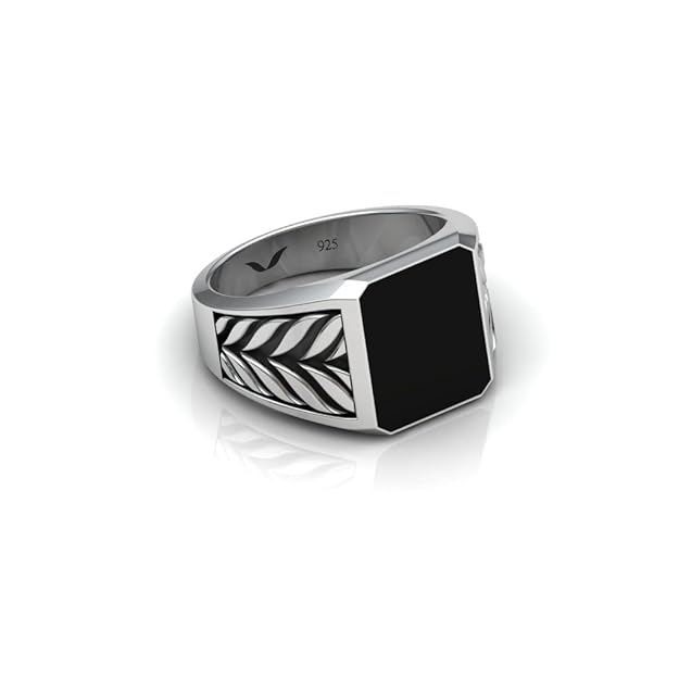 Natural Black Shrimaya Gemstone Ring - Image 2